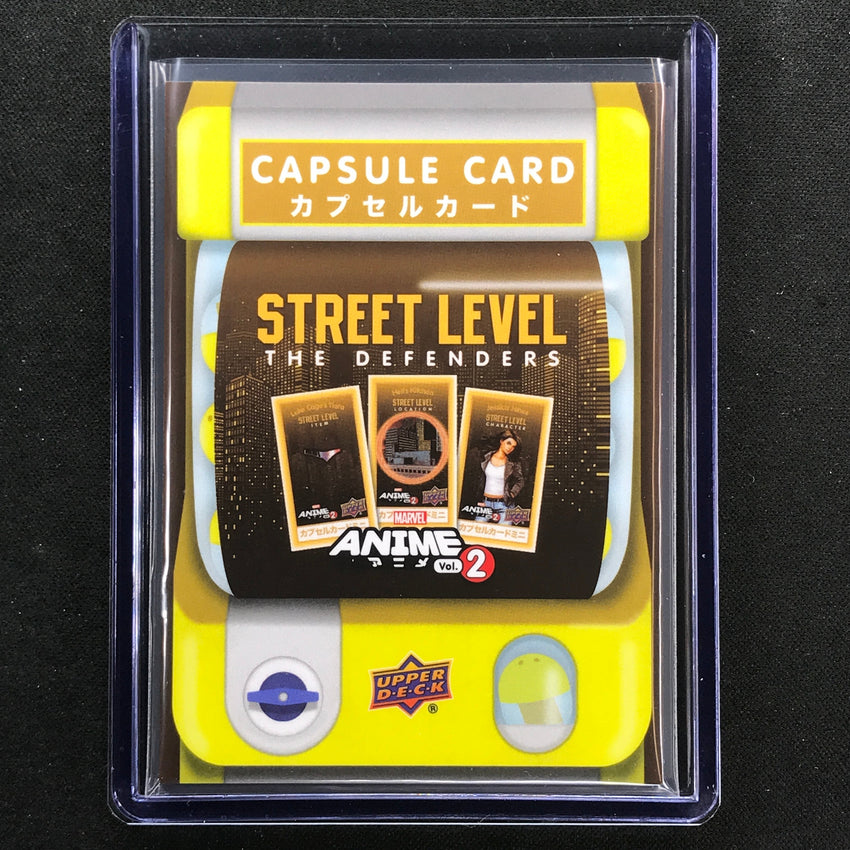 2023 Marvel Anime Vol. 2 THE DEFENDERS Capsule Cards Street Level #SL-05 SEALED