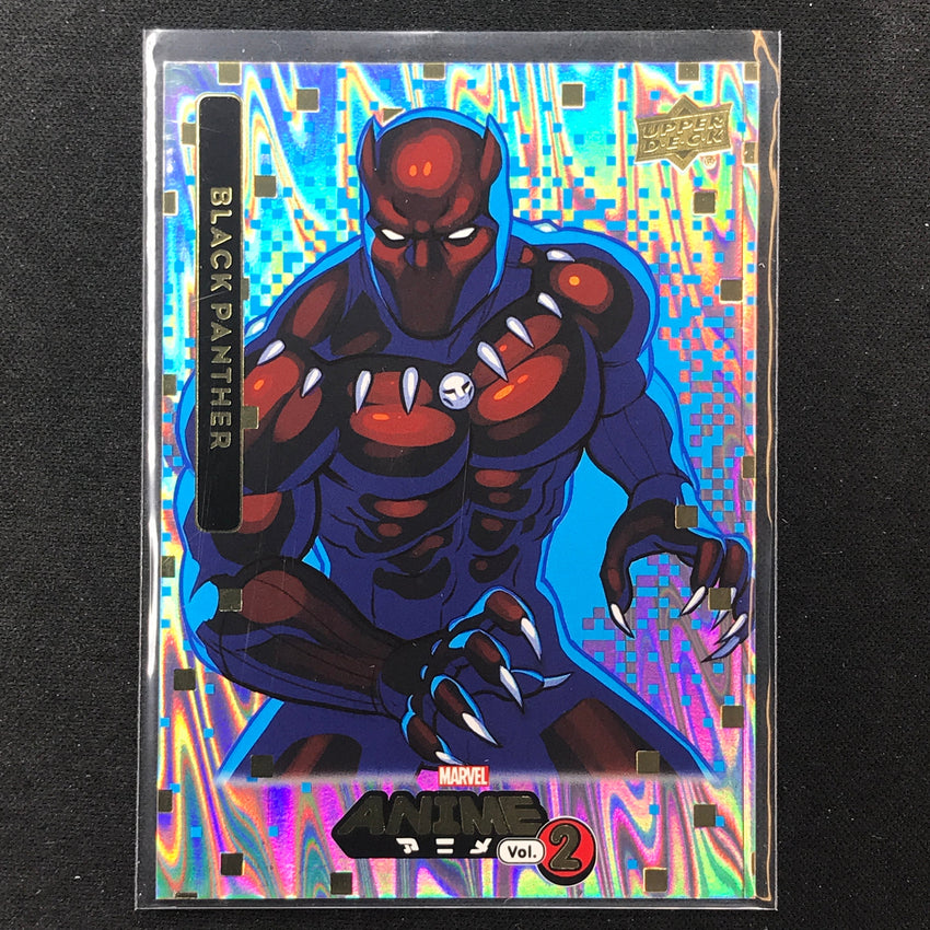 2023 Marvel Anime Vol. 2 BLACK PANTHER Base Japanese Mega Moon SSP #4