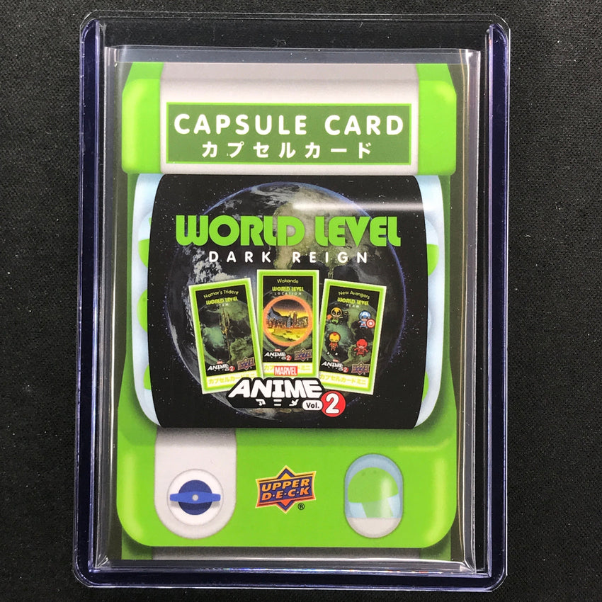 2023 Marvel Anime Vol. 2 DARK REIGN Capsule Card World Level Event #WL-04 SEALED