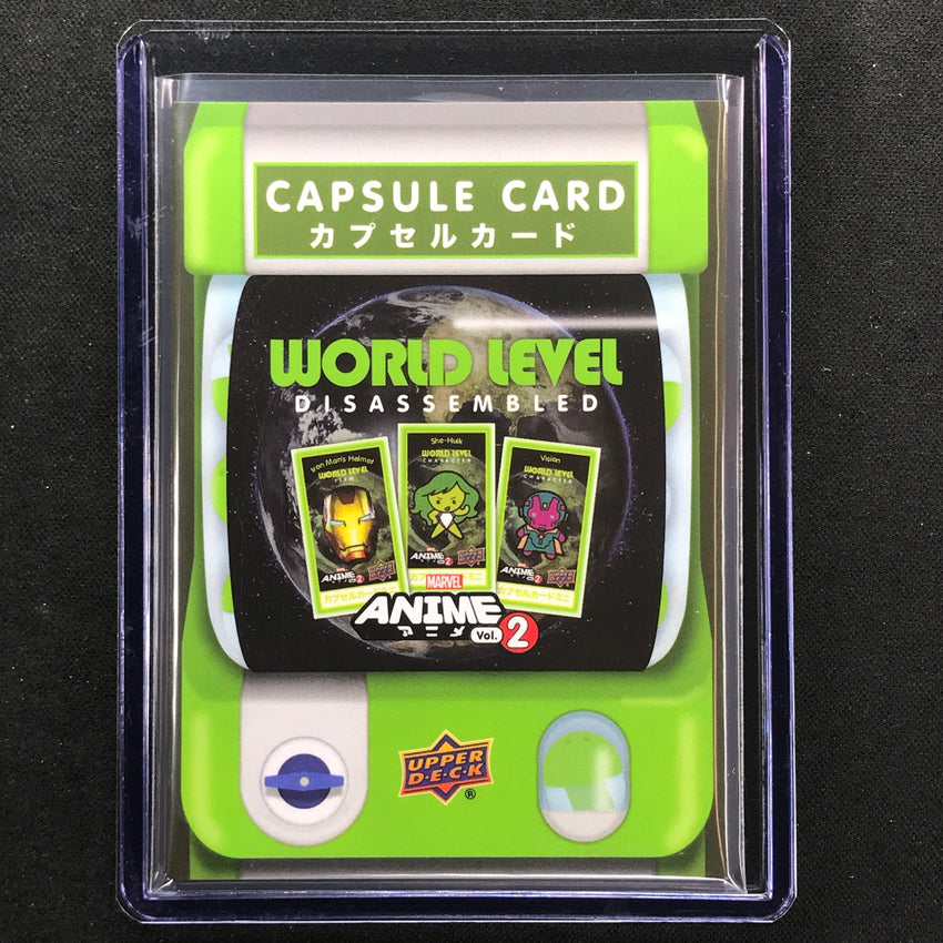 2023 Marvel Anime Vol. 2 DISASSEMBLED Capsule Cards World Level #WL-05 SEALED