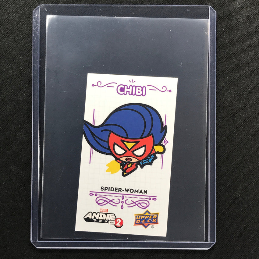 2023 Marvel Anime Vol. 2 SPIDER-WOMAN Chibi Mini SSP #60