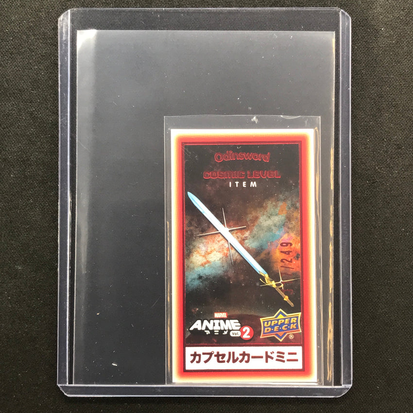 2023 Marvel Anime Vol. 2 Odinsword Cosmic Level Mini Item 117/249