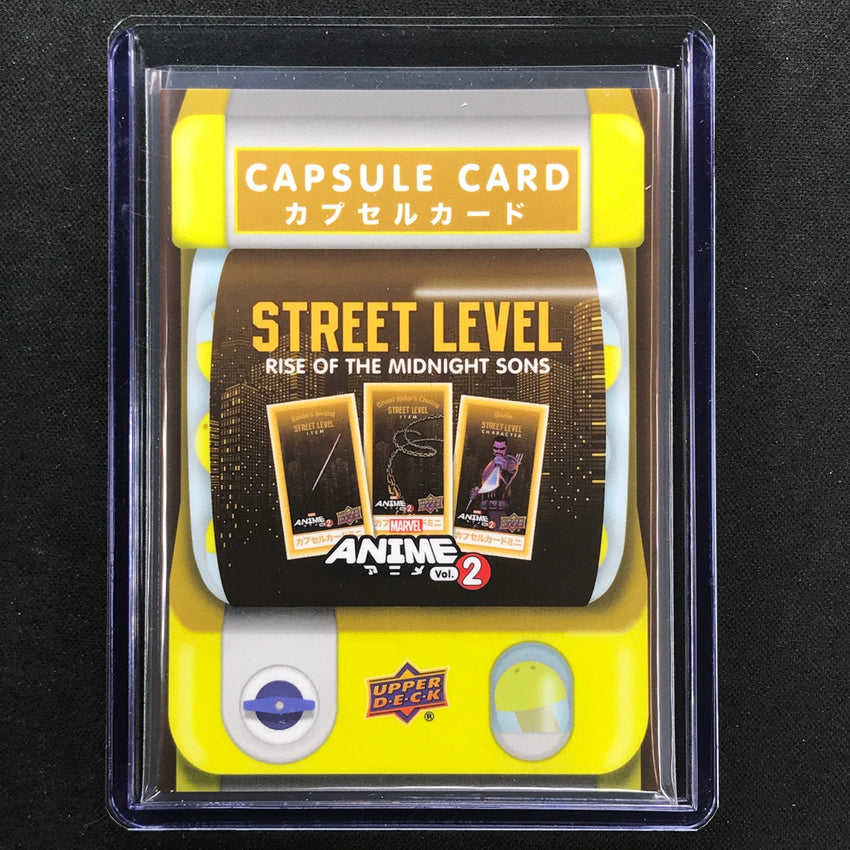 2023 Marvel Anime Vol. 2 RISE OF MIDNIGHT SONS Capsule Card Street #SL-03 OPENED