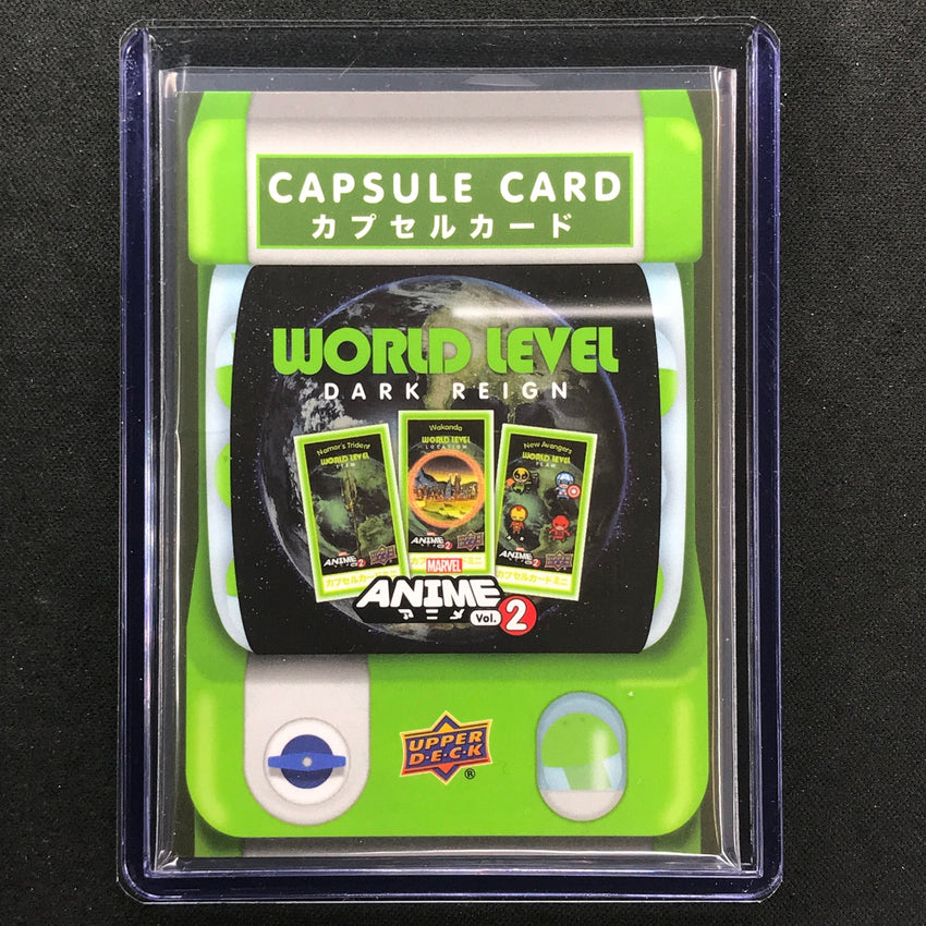 2023 Marvel Anime Vol. 2 DARK REIGN Capsule Card World Level Event #WL-04 OPENED