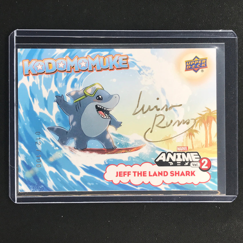 2023 Marvel Anime Vol. 2 Jeff The Land Shark Kodomomuke Artist Auto 12/100 Russo