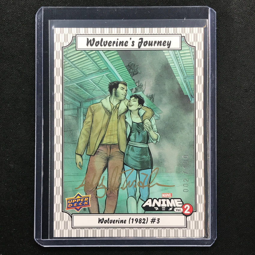 2023 Marvel Anime Vol. 2 Wolverine 1982 No 3 Journey Auto 2/100 No 14 Ash Witter