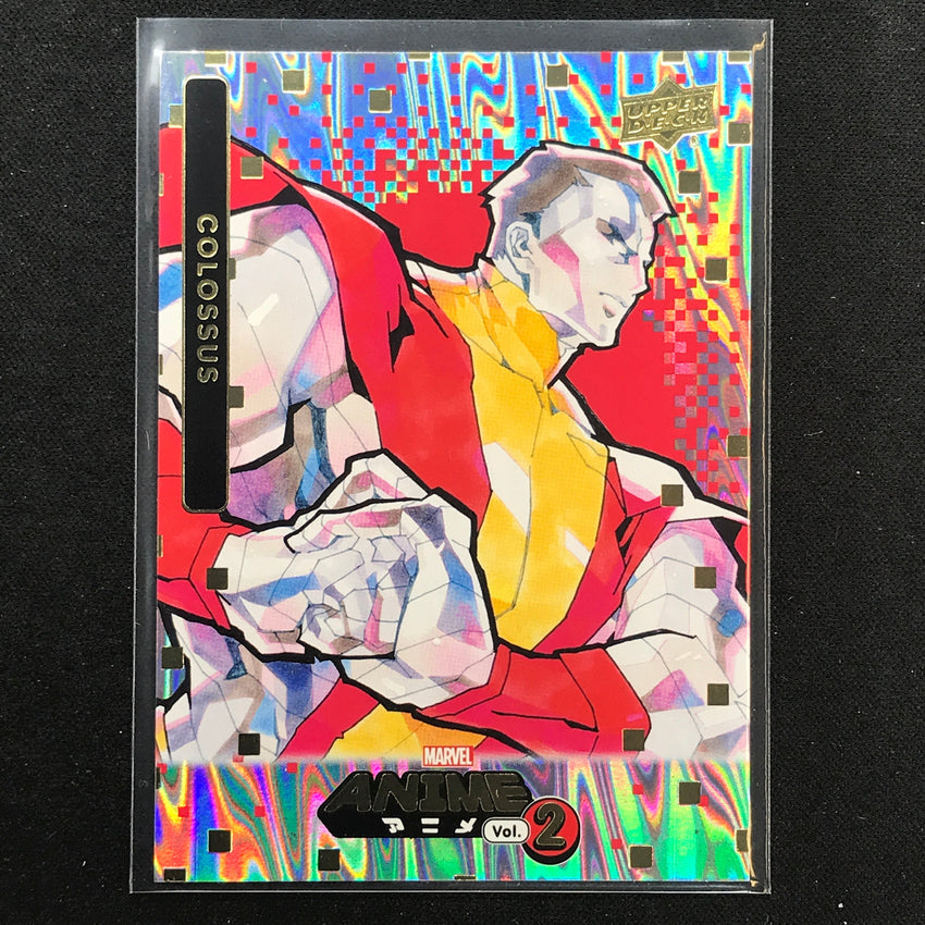 2023 Marvel Anime Vol. 2 Colossus Base Japanese Mega Moon No 13