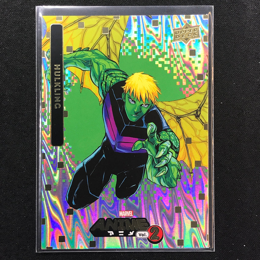 2023 Marvel Anime Vol. 2 Hulkling Base Japanese Mega Moon No 34
