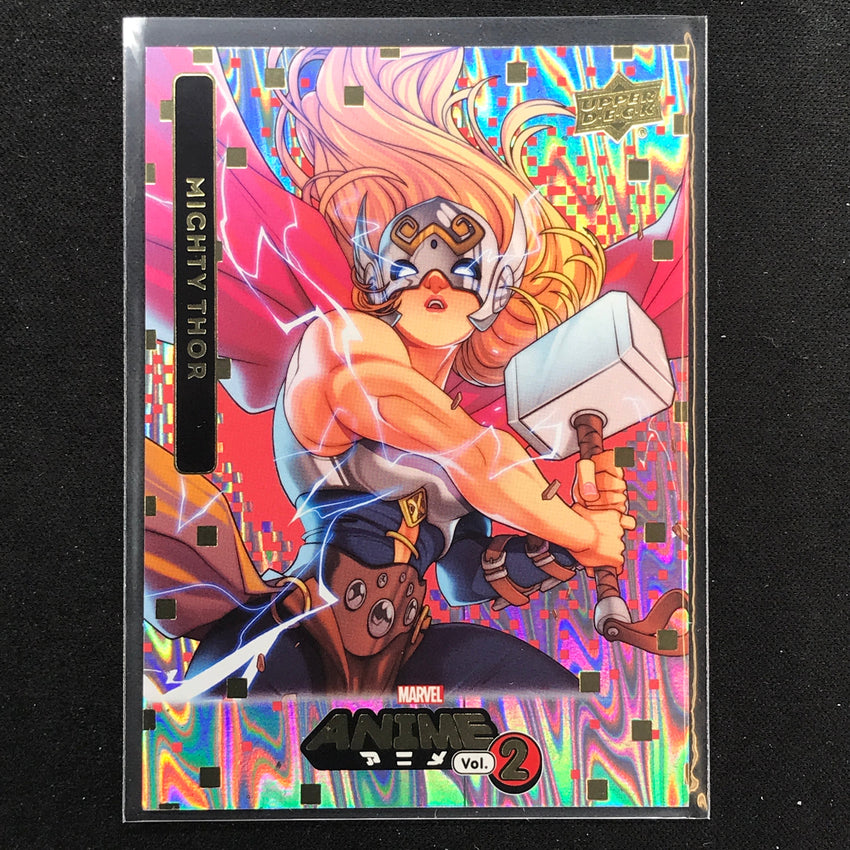 2023 Marvel Anime Vol. 2 Mighty Thor Base Japanese Mega Moon Sp No 39