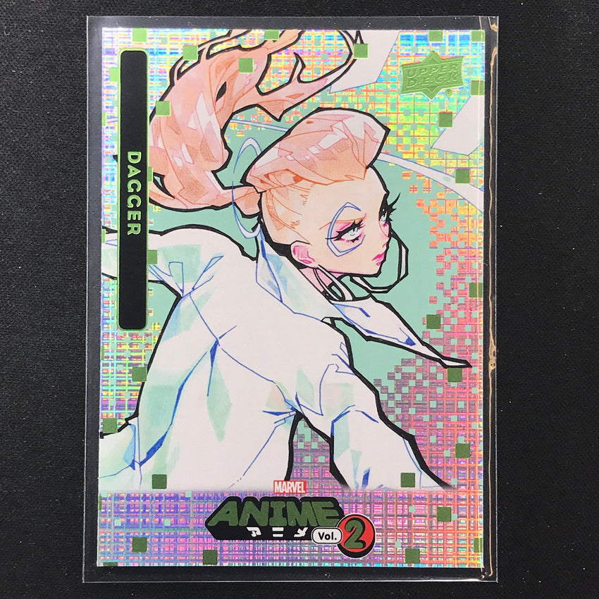 2023 Marvel Anime Vol. 2 DAGGER Base Thatched Foil Green #16