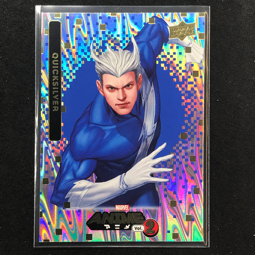 2023 Marvel Anime Vol. 2 Quicksilver Base Japanese Mega Moon Sp No 71