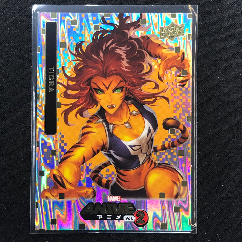 2023 Marvel Anime Vol. 2 Tigra Base Japanese Mega Moon No 89