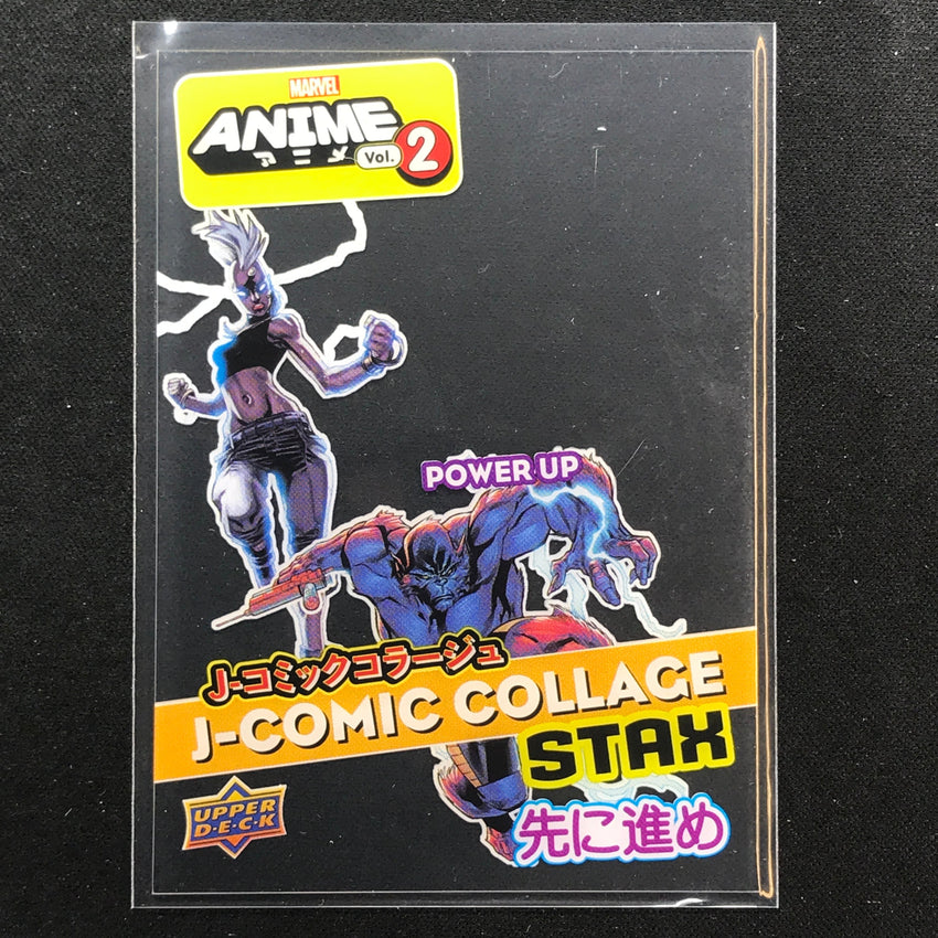 2023 Marvel Anime Vol. 2 X-MEN J-Comic Collage Stax - Middle Layer #1B