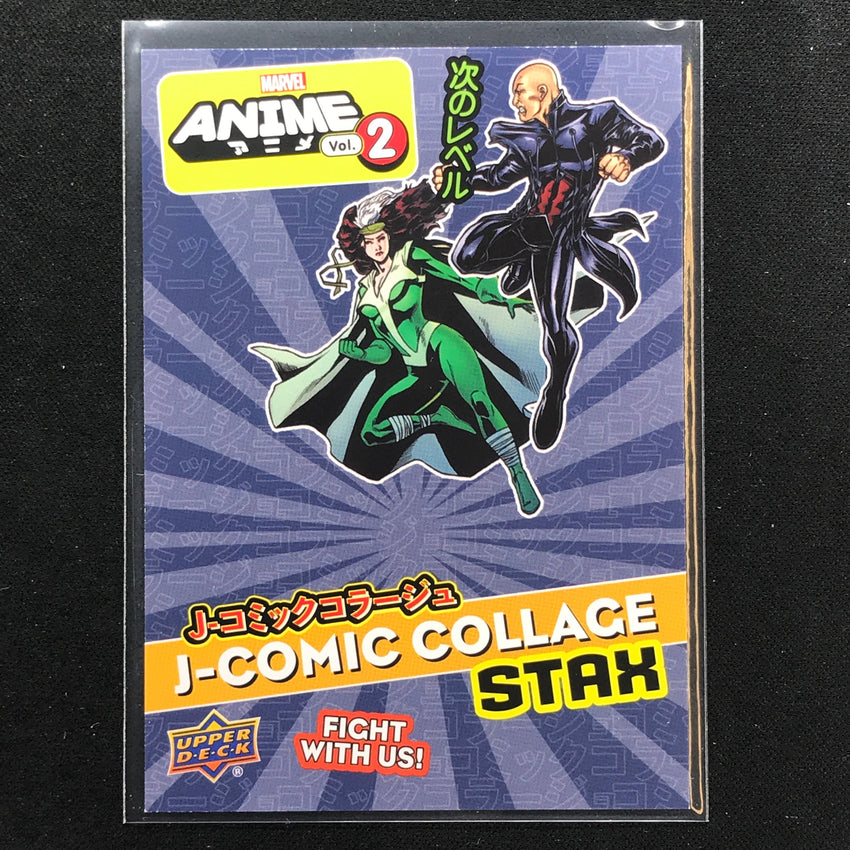 2023 Marvel Anime Vol. 2 X-MEN J-Comic Collage Stax - Bottom Layer #1C