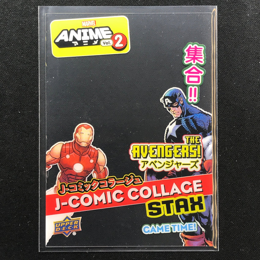2023 Marvel Anime Vol. 2 AVENGERS J-Comic Collage Stax - Top Layer #2A