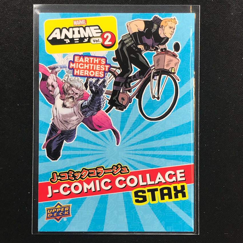 2023 Marvel Anime Vol. 2 AVENGERS J-Comic Collage Stax - Bottom Layer #2C