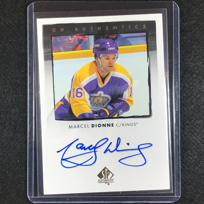 2022-23 Sp Authentic Nhl Marcel Dionne Ud Authentics Auto Ssp No Di