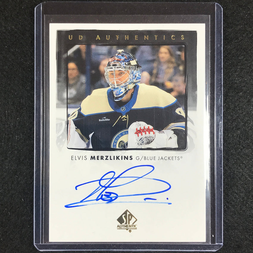 Elvis Merzlikins Adidas Columbus Blue Jackets Elvis Merzlikins AJ