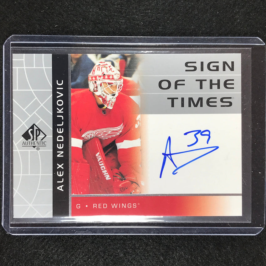 2022-23 SP Authentic NHL ALEX NEDELJKOVIC 2002-03 Retro Sign of Times Auto #AN