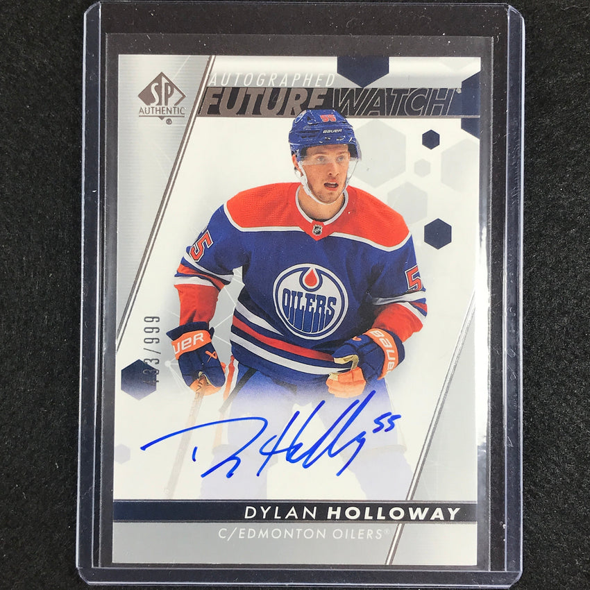 2022-23 Sp Authentic Nhl Dylan Holloway Future Watch Rookie Auto 433/999 No 106