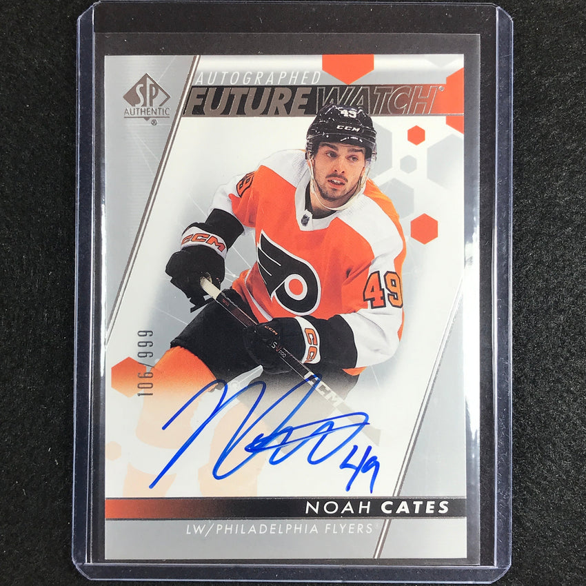 2022-23 Sp Authentic Nhl Noah Cates Future Watch Rookie Auto 106/999 No 164