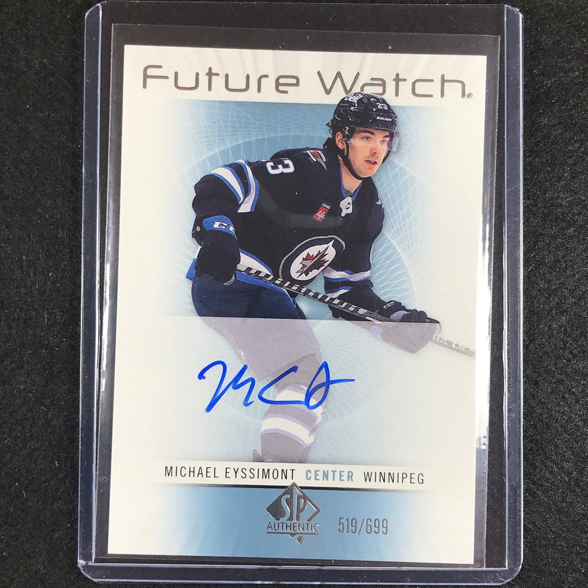2022-23 Sp Authentic Nhl Michael Eyssimont Future Watch Rookie Auto 519/699