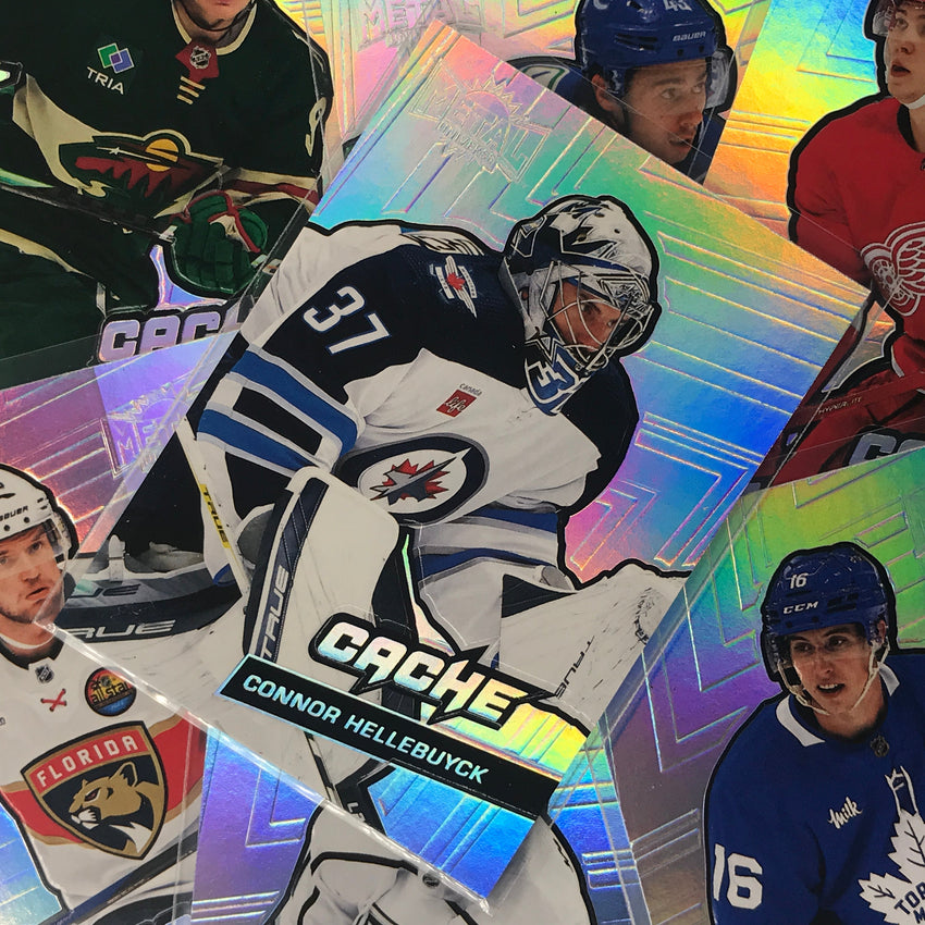 2022-23 Metal Universe Nhl Connor Hellebuyck Cache Base No 18