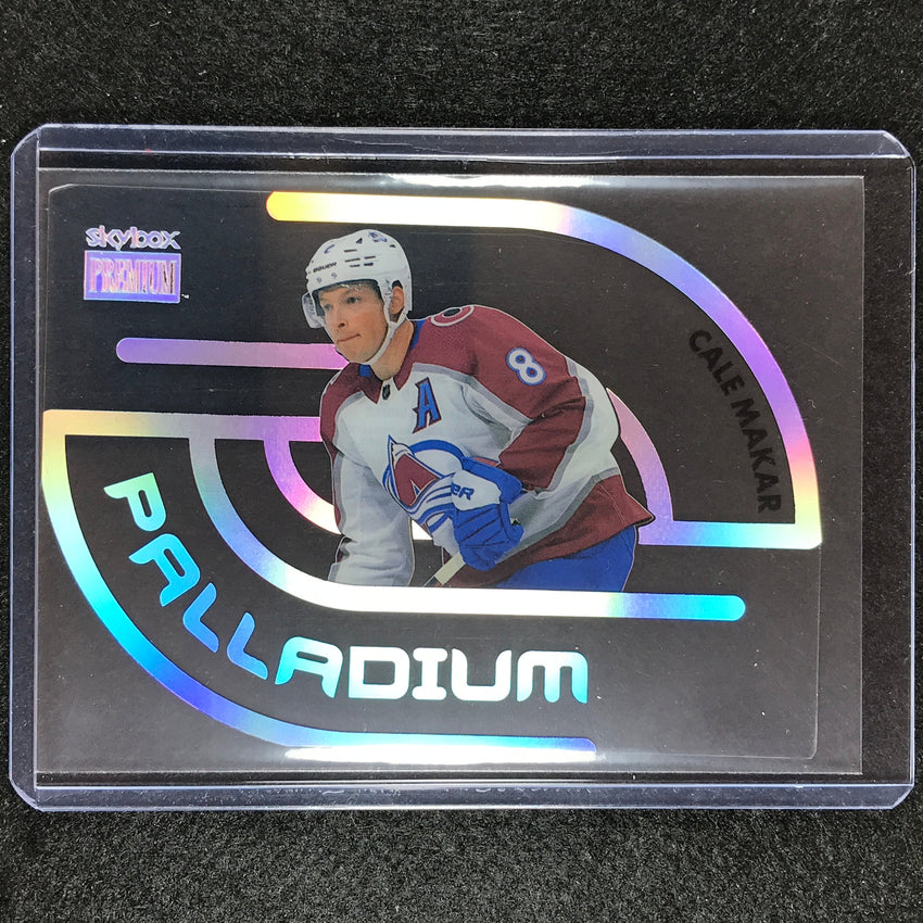 2022-23 Metal Universe Nhl Cale Makar Palladium Die-cut Acetate Base No 2