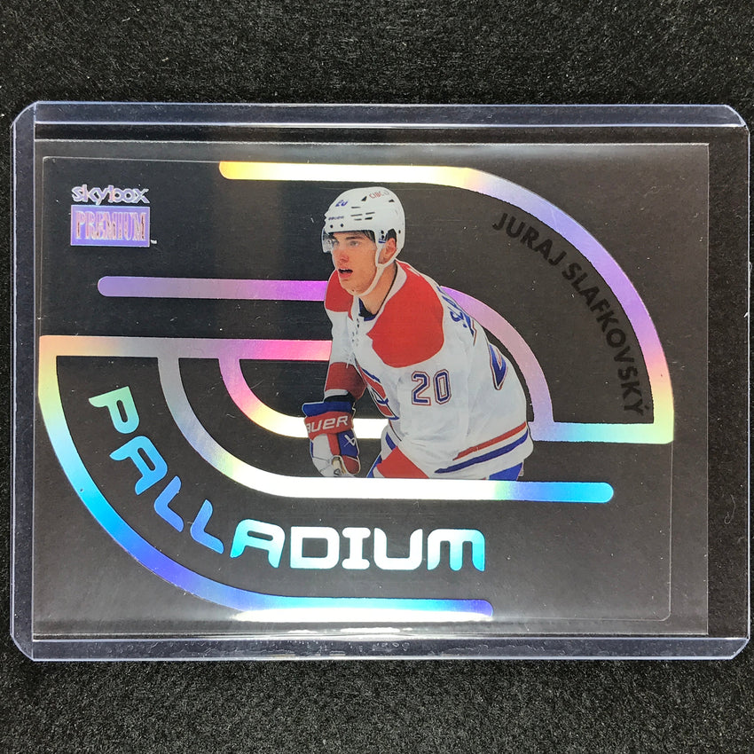 2022-23 Metal Universe Nhl Juraj Slafkovsky Palladium Die-cut Acetate Rookie No 26
