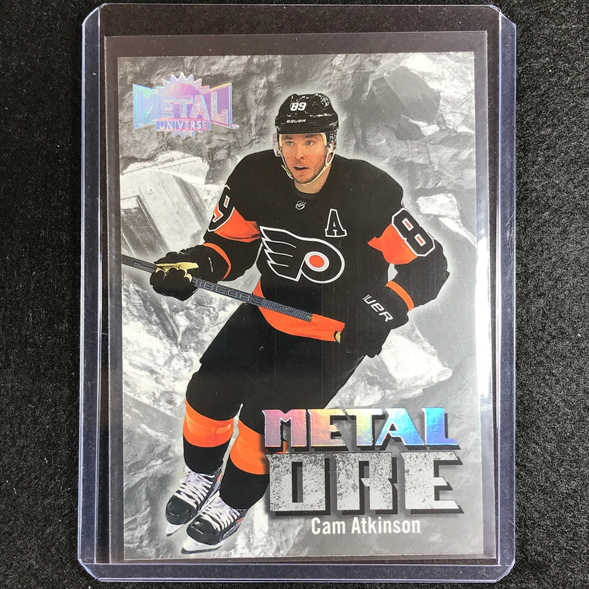 2022-23 Metal Universe NHL CAM ATKINSON Metal Ore Base SP #18