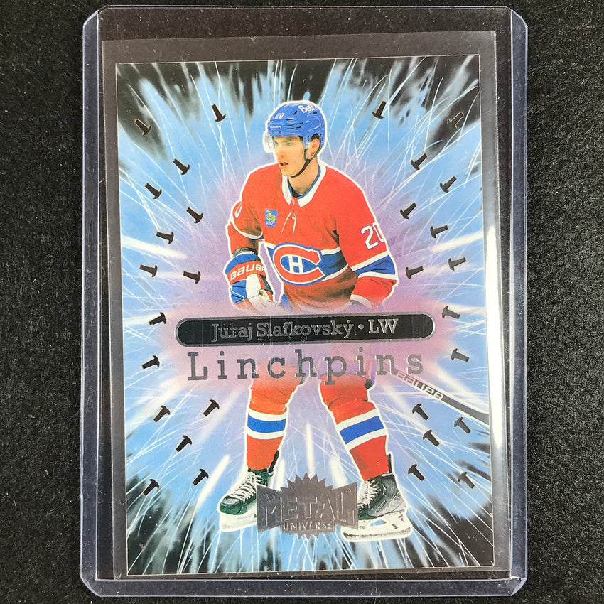 2022-23 Metal Universe NHL JURAJ SLAFKOVSKY Linchpins Rookie SSP #5