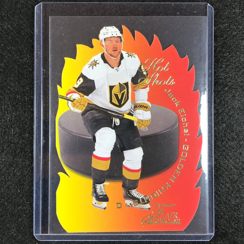 2022-23 Metal Universe NHL JACK EICHEL Hot Shots Die-Cut SSP #7