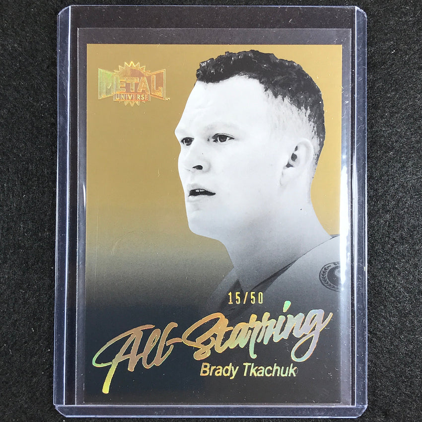 2022-23 Metal Universe Nhl Brady Tkachuk All-starring Base Gold 15/50
