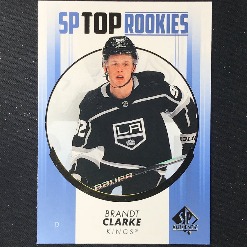 2022-23 SP Authentic NHL BRANDT CLARKE Top Rookies Blue #5