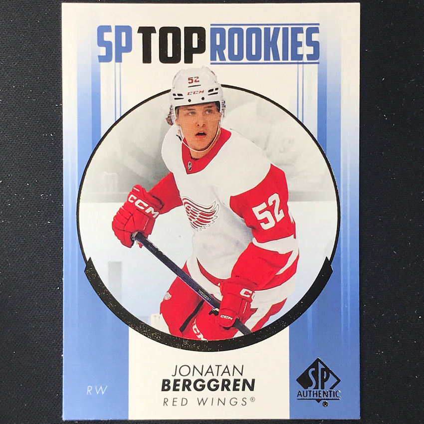2022-23 SP Authentic NHL JONATAN BERGGREN Top Rookies Blue #9