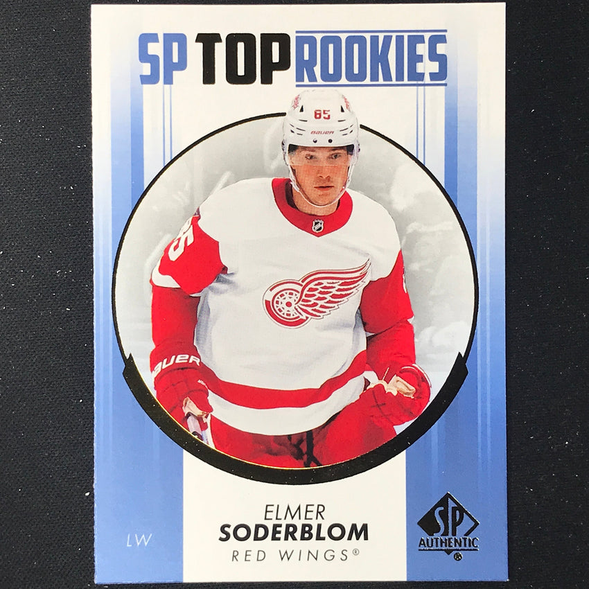 2022-23 SP Authentic NHL ELMER SODERBLOM Top Rookies Blue #15