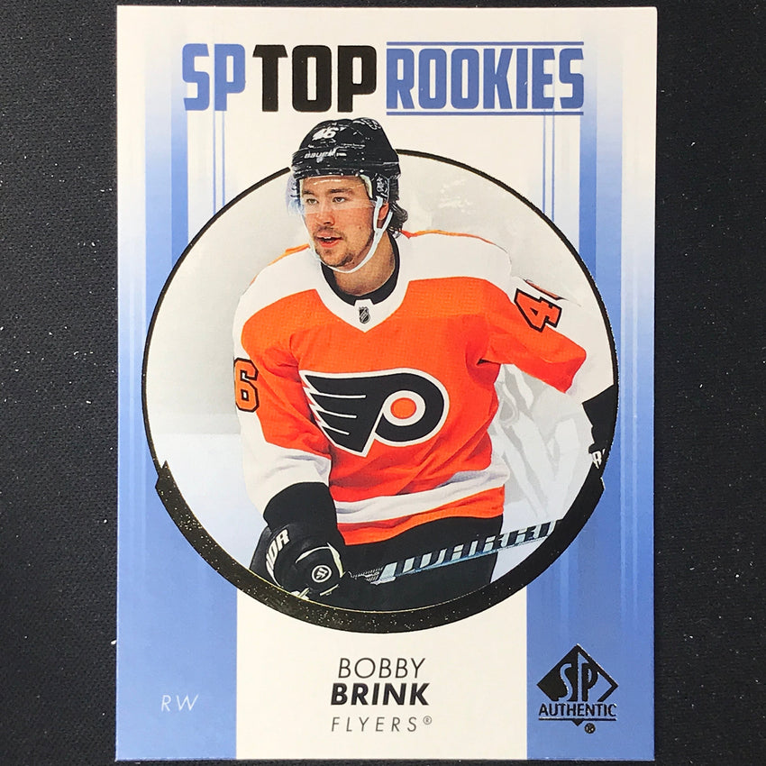 2022-23 SP Authentic NHL BOBBY BRINK Top Rookies Blue #19
