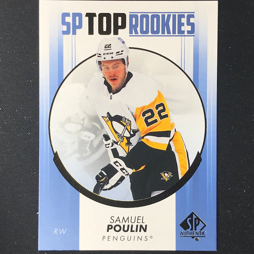 2022-23 SP Authentic NHL SAMUEL POULIN Top Rookies Blue #24
