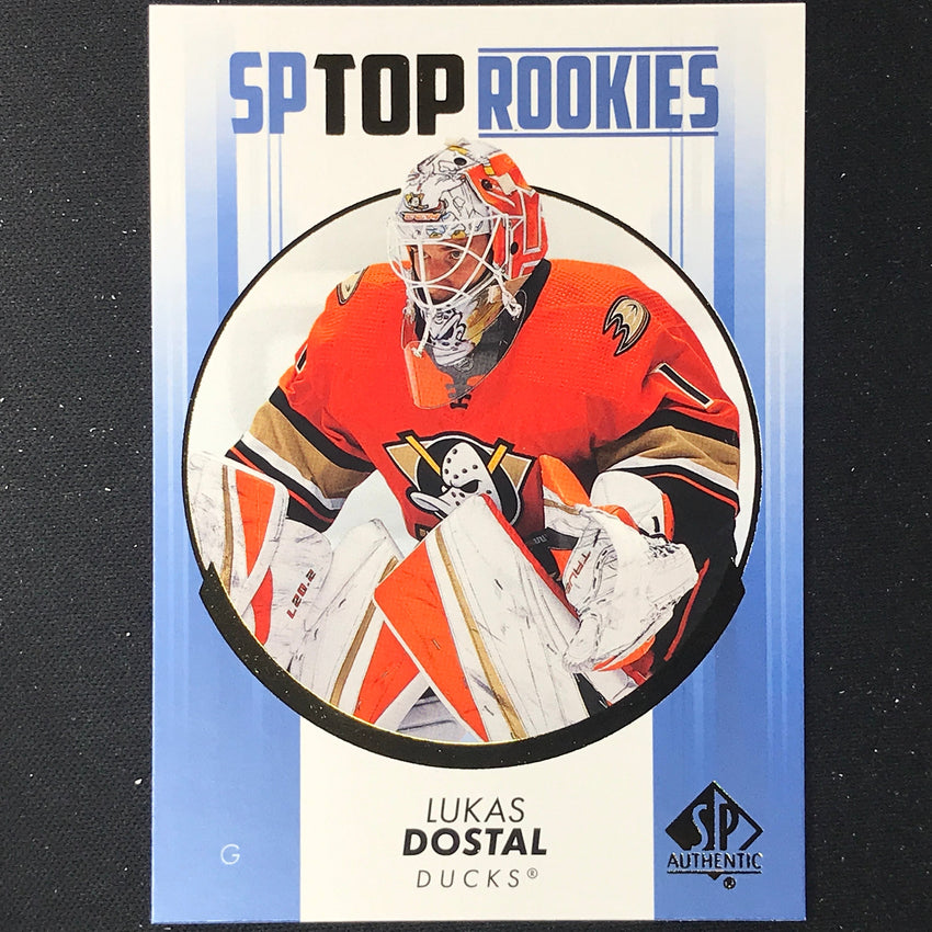2022-23 SP Authentic NHL LUKAS DOSTAL Top Rookies Blue #28