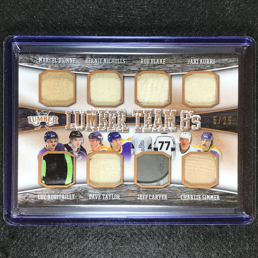 2021-22 Lumber Nhl Dionne Kurri Robitaille Simmer Team 8s Bronze 5/25
