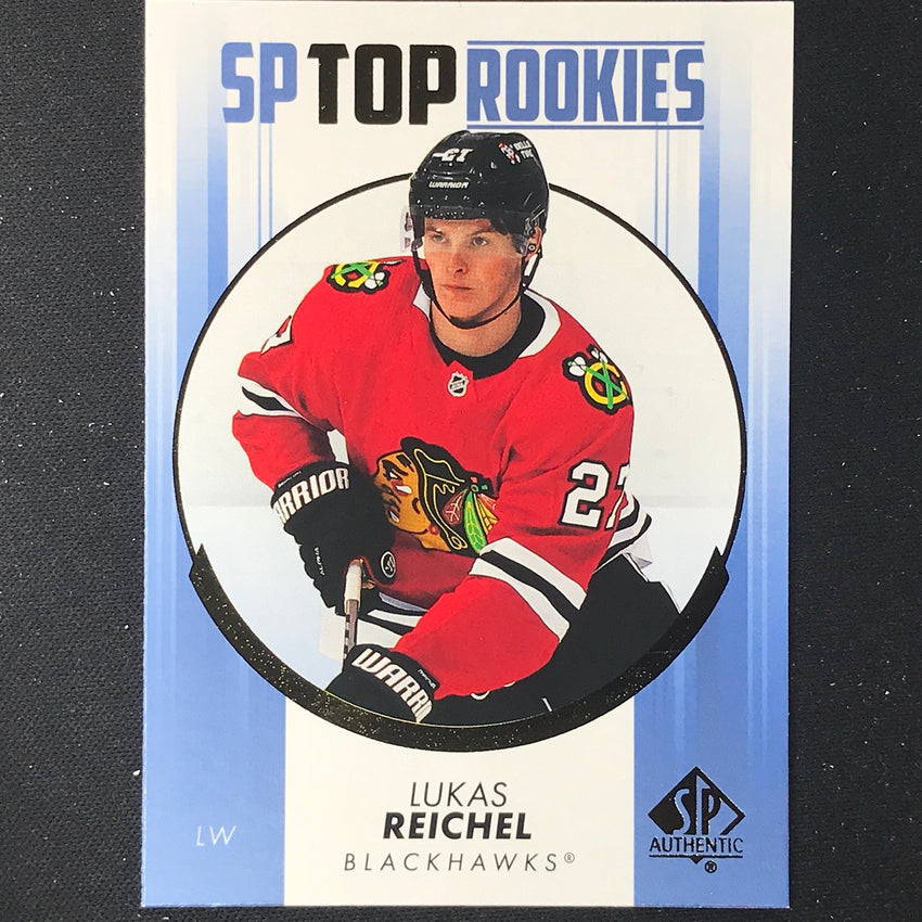 2022-23 SP Authentic NHL LUKAS REICHEL Top Rookies Blue #32