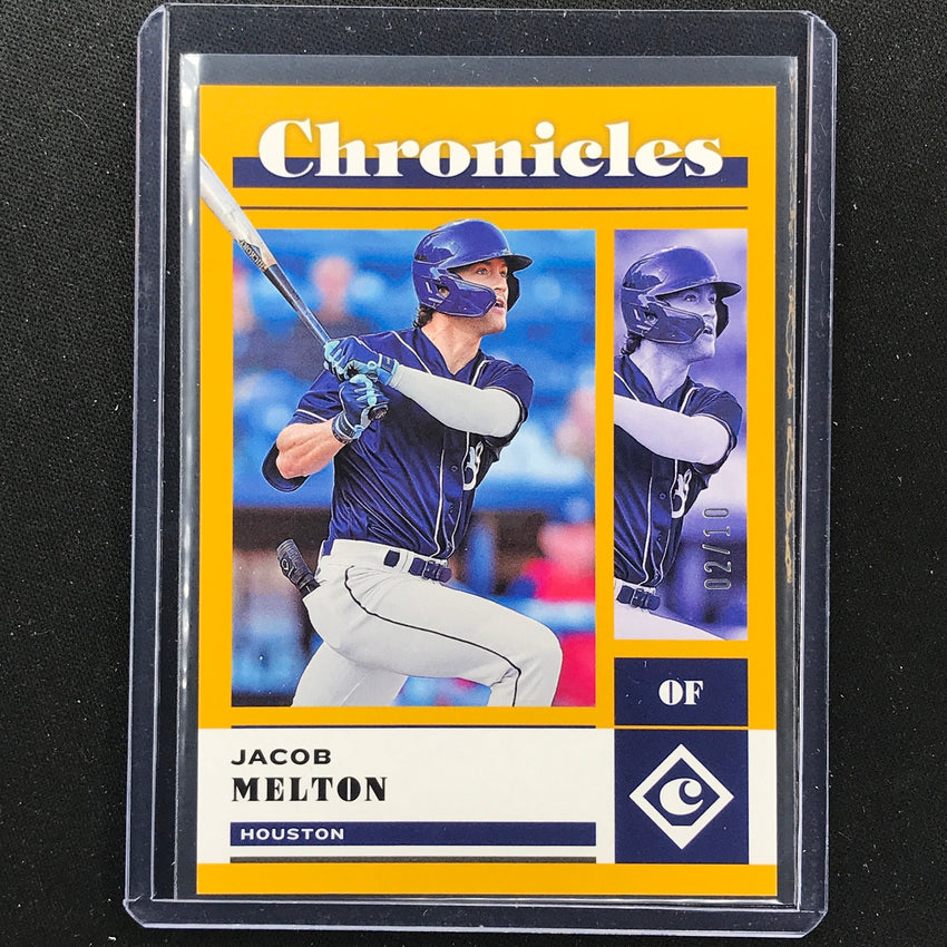 2023 Chronicles Mlb Jacob Melton Chronicles Base Set Gold 2/10