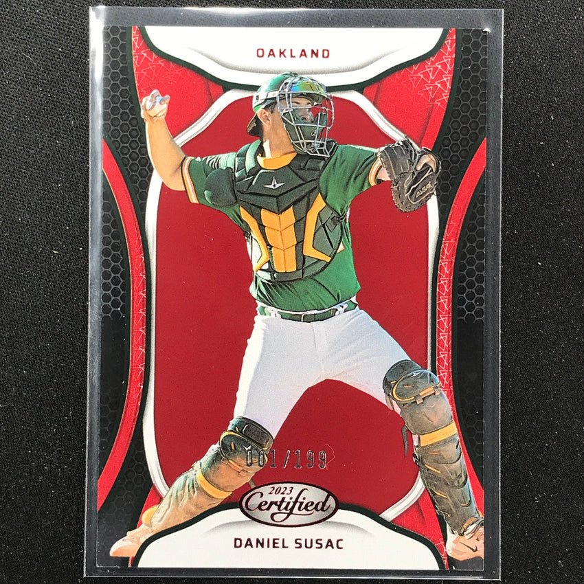 2023 Chronicles MLB DANIEL SUSAC Certified Red 1/199 #3