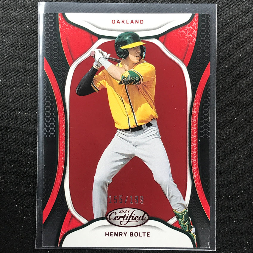 2023 Chronicles MLB HENRY BOLTE Certified Red 155/199 #13
