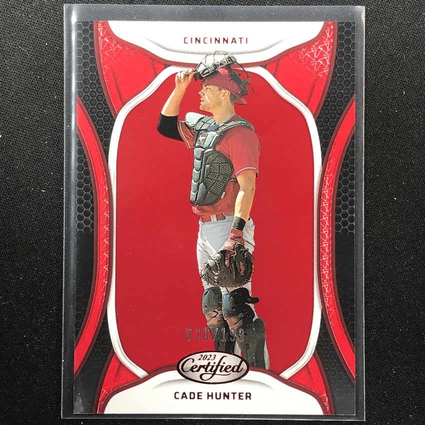 2023 Chronicles MLB CADE HUNTER Certified Red 30/199 #14