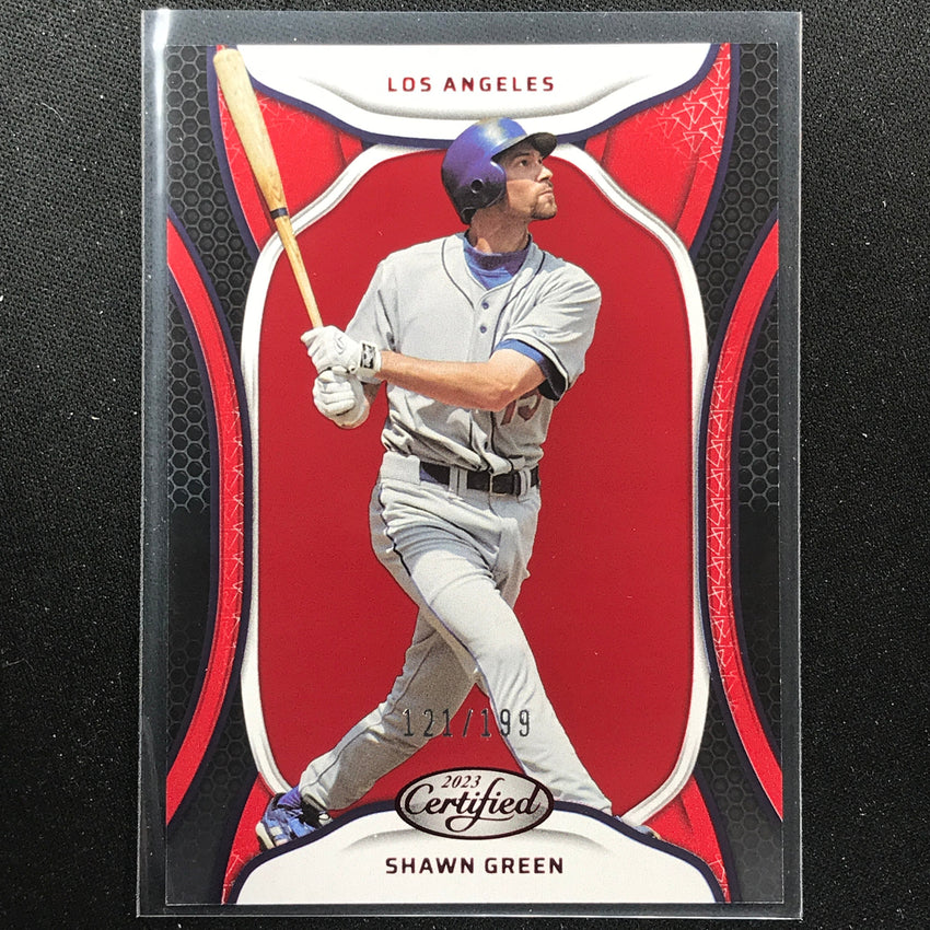 2023 Chronicles MLB SHAWN GREEN Certified Red 121/199 #15