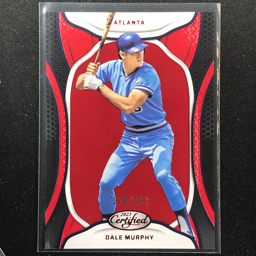 2023 Chronicles MLB DALE MURPHY Certified Red 170/199 #16