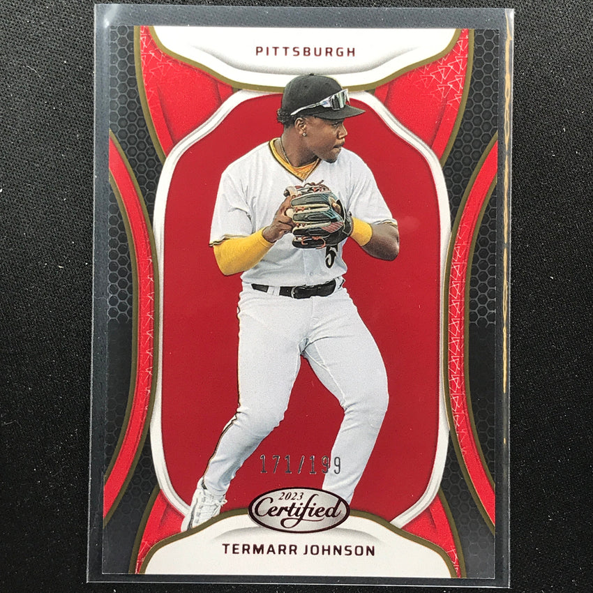 2023 Chronicles MLB TERMARR JOHNSON Certified Red 171/199 #22