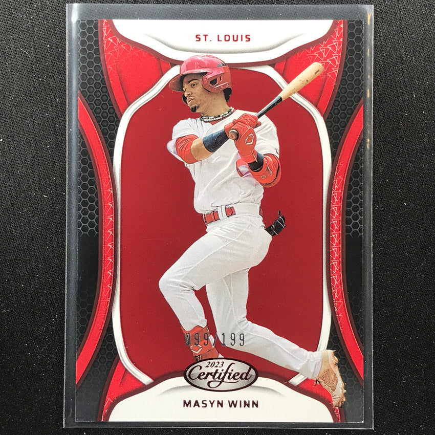 2023 Chronicles MLB MASYN WINN Certified Red 99/199 #28
