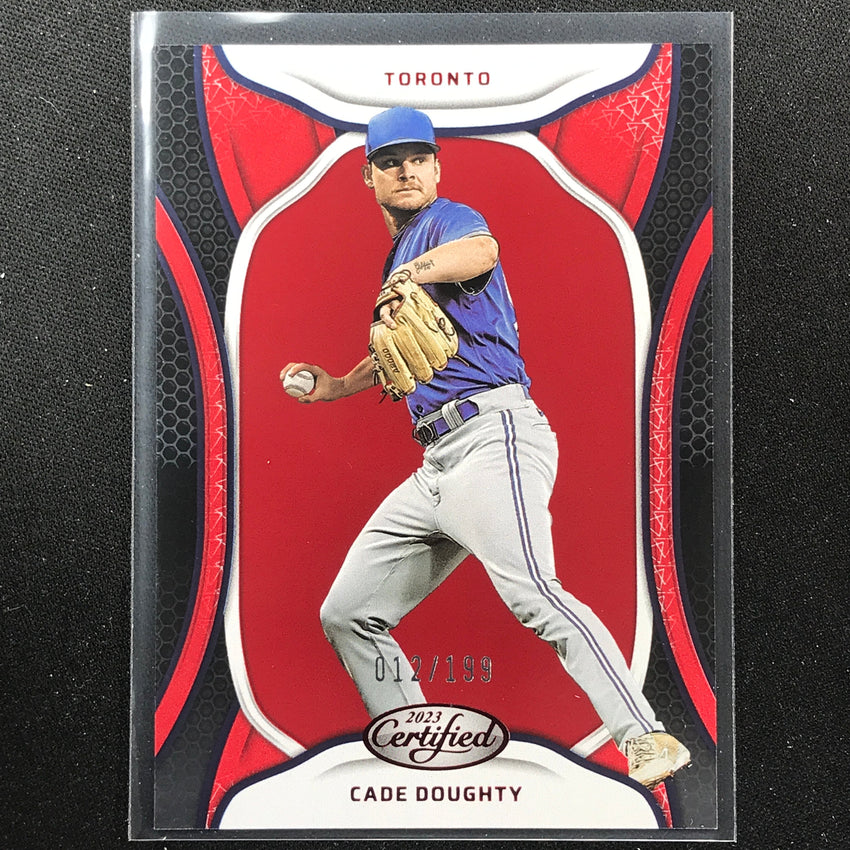 2023 Chronicles MLB CADE DOUGHTY Certified Red 12/199 #34